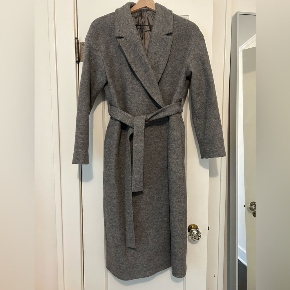 COS wool belted coat